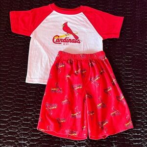 MLB Cardinals Kids Pajama Set